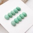 10 PCS Natural Turquoise Cabochons 6x4x3mm, 1.4g Online Sale