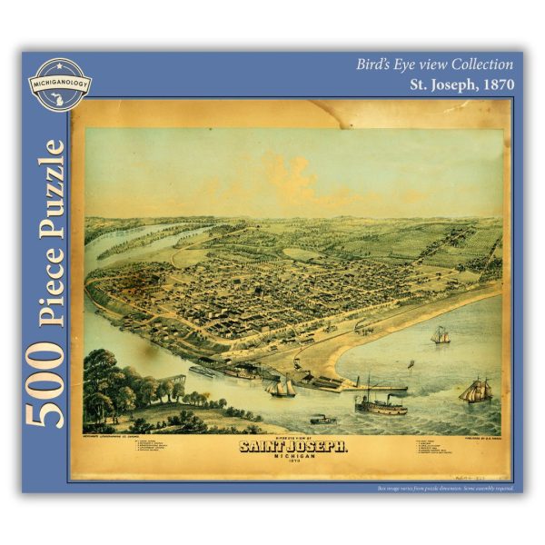 Bird s Eye View of St. Joseph, 500-Piece Puzzle Discount