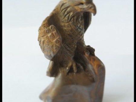 Natural Boulder Opal Carved eagle 83x48x35mm, 153.6g Online Sale