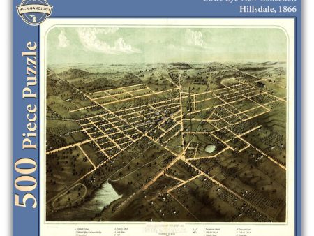 Bird s Eye View of Hillsdale, 500-Piece Puzzle Discount