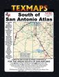 South of San Antonio Atlas by Texmaps Supply