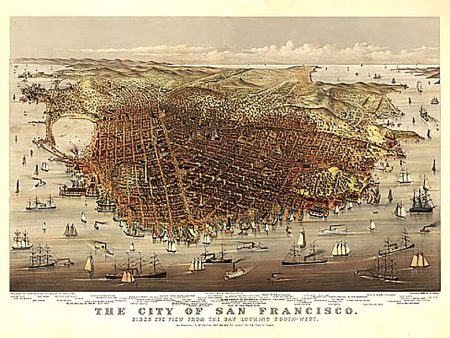 San Francisco, California by Currier & Ives, 1878 For Cheap