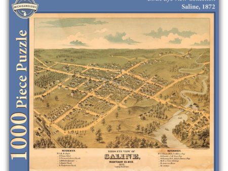 Bird s Eye View of Saline, 1,000-Piece Puzzle on Sale