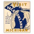 Visit Michigan,  Vacationland  Print Online