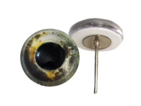 Koi Fish Glass Eyes on Wire Pin Posts For Sale