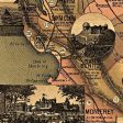 The Unique Map of California, 1888 For Sale