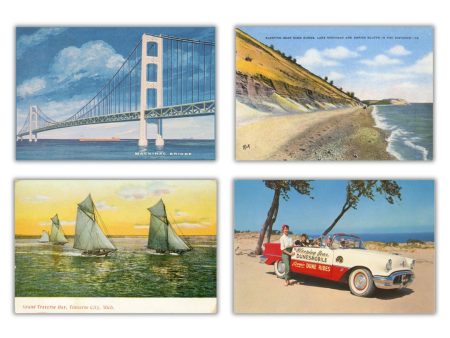 Northern Michigan Vistas, Magnet 4-Pack For Sale