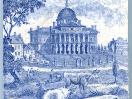 Boston State House, 1818 by Minton China Works Notecard Fashion