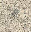 Official map of Dallas County 1886 by Murphy & Bolanz Hot on Sale