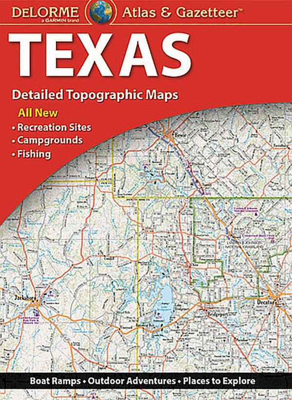 Texas Atlas and Gazetteer by DeLorme For Cheap