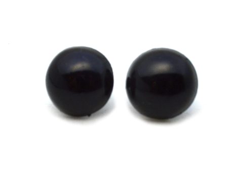 16mm Solid Black Plastic Safety Eyes on Sale