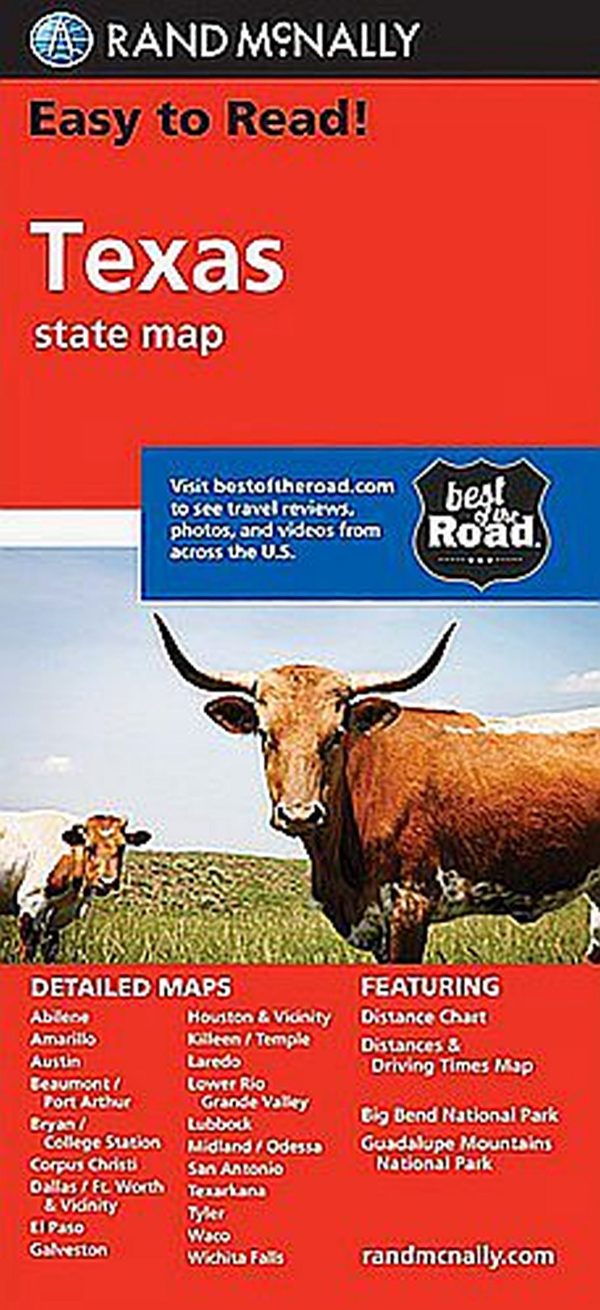 Texas by Rand McNally Cheap