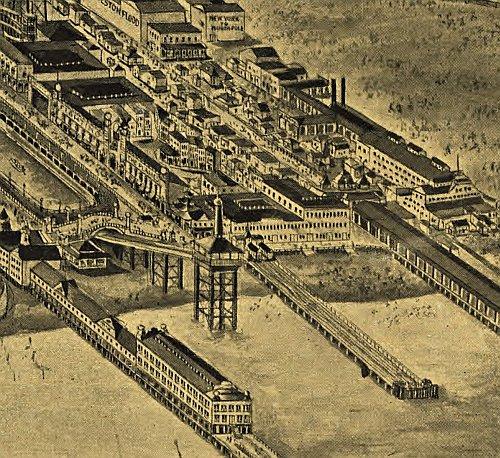 Bird s eye view Coney Island by John G. Mark, 1906 For Cheap