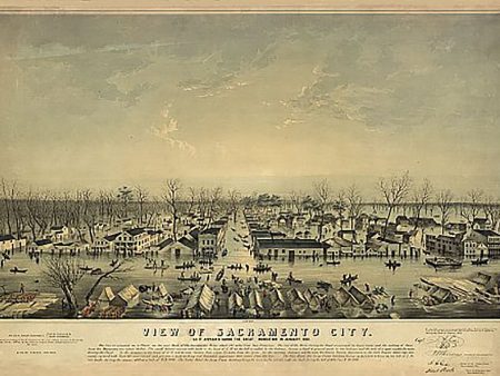 Sacramento City As It Appeared During the Great Inundation In January 1850 Online