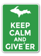 Keep Calm and Give  Er Cheap