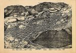 Bird s eye view of Aspen Colorado, 1893 on Sale