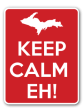 Keep Calm Eh! Decal Hot on Sale