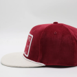 Burgundy Corduroy Hat with Suede Brim- Street Smarts Sale