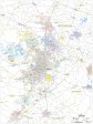 Greater Austin Area Major Arterial Wall Map by True North Publishing Online Hot Sale