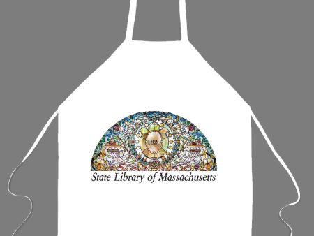 Apron with State Library Logo on Sale