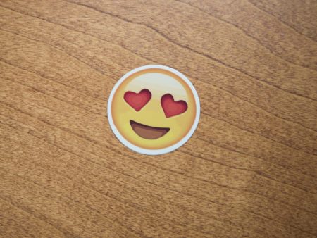 Love Eyes Emoji Sticker Online now