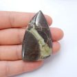 Natural Mushroom Jasper Cabochon 51x29x6mm, 12.2g Online now