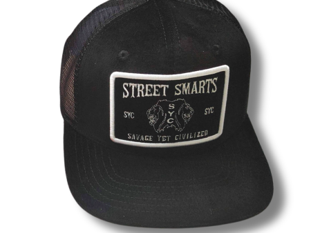 Street Smarts Corduroy Paisley Trucker Hat – Black For Discount