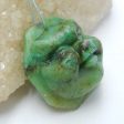 Natural Chrysocolla Carved pig head Pendant Bead 37x27x18mm, 26.1g Sale