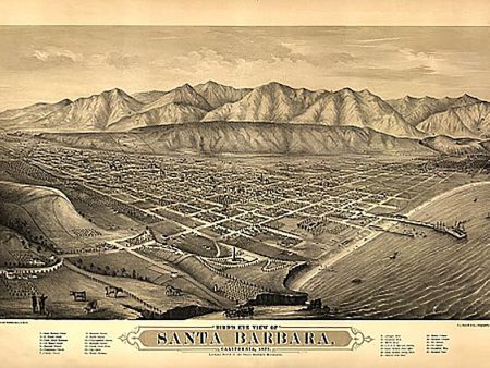 Santa Barbara, California by E S Glover, 1877 Online now