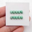 10 PCS Natural Turquoise Cabochons 6x4x3mm, 1.4g Online Sale