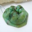 Natural Chrysocolla Carved pig head Pendant Bead 37x27x18mm, 26.1g Sale