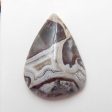 Natural Crazy Lace Agate Cabochon 28x20x7mm, 4.8g on Sale