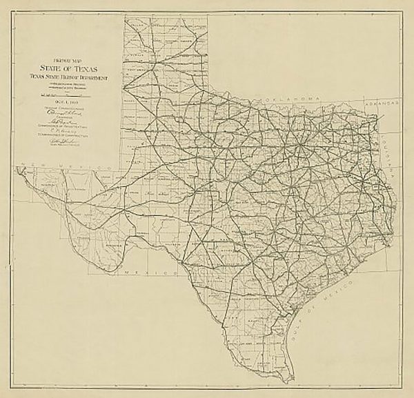 Texas 1919, Texas Highway Department Cheap