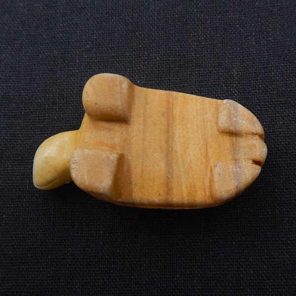 Natural Picture Jasper Carved Tortoise 60x30x20mm, 46g Sale