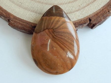 Natural Biggs Jasper Cabochon 26x18x5mm, 3.3g Hot on Sale