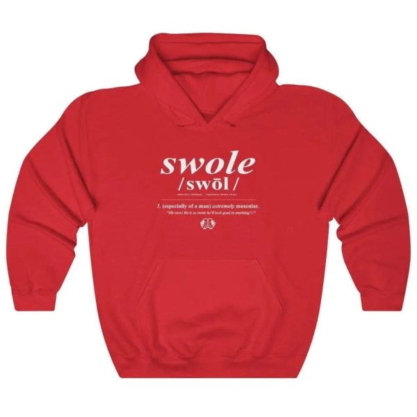 Swole- Hooded Sweatshirt Fashion