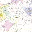 Greater San Antonio Area Major Arterial Wall Map by True North Publishing Online now