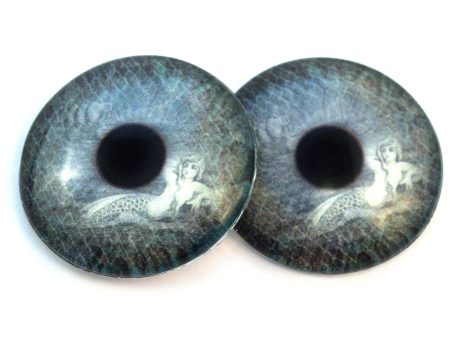 Vintage Mermaid and Ship Glass Eyes Online now