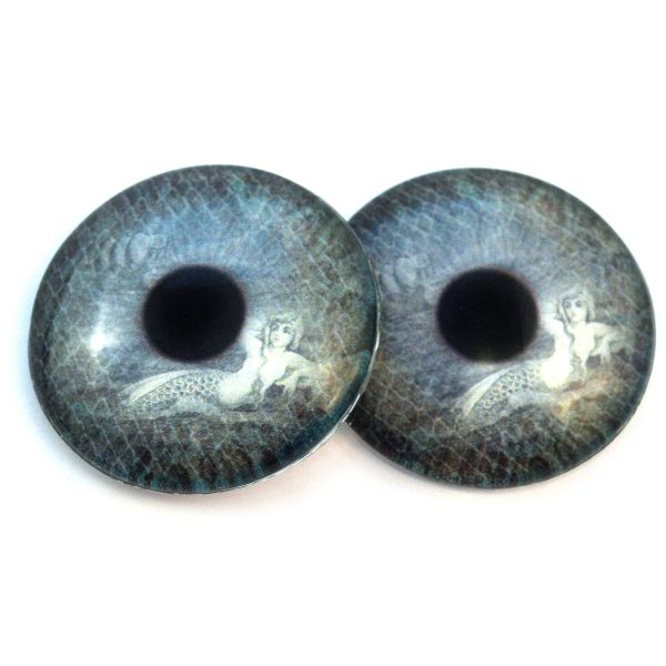 Vintage Mermaid and Ship Glass Eyes Online now