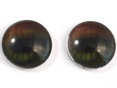 16mm Dark Color Changing Animated Horse Glass Eyes Supply