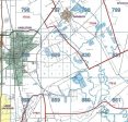 Galveston County Wall Map with Zip Codes by Key Maps Inc. For Discount