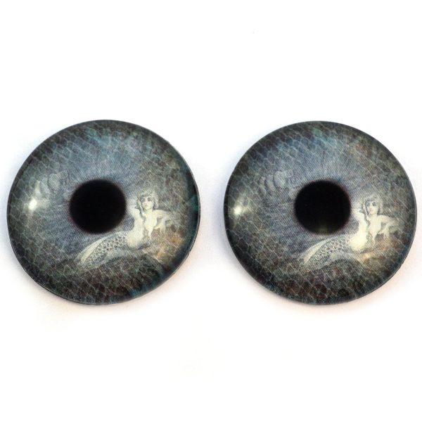 Vintage Mermaid and Ship Glass Eyes Online now