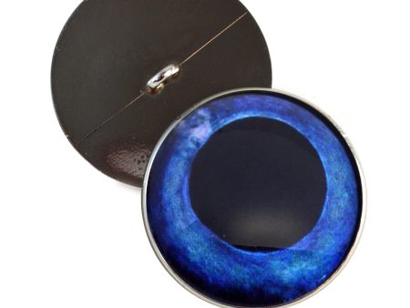 Blue Swordfish Inspired Sew-On Button Glass Eyes Hot on Sale