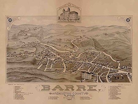 Barre, Vermont by Beck & Pauli, 1884 For Discount