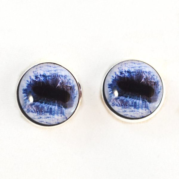 Blue Horse Sew-On Button Glass Eyes Fashion