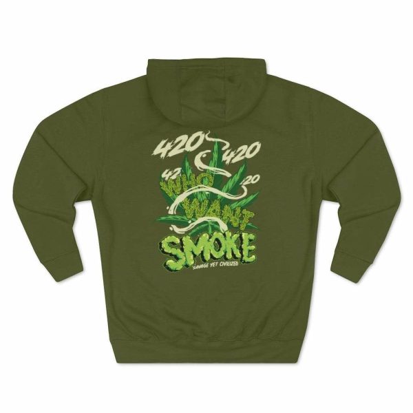 WHO WANT SMOKE - hoodies for men Supply