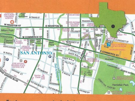 San Antonio by Rand McNally Cheap