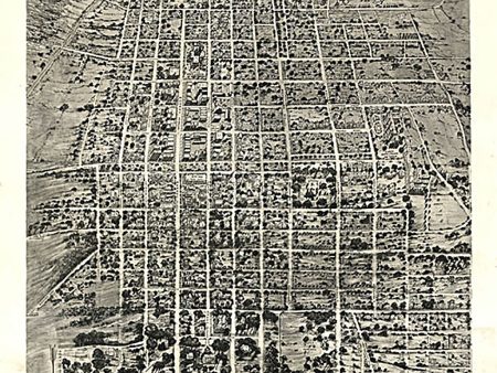 Aero-view of Tallahassee, 1926 on Sale