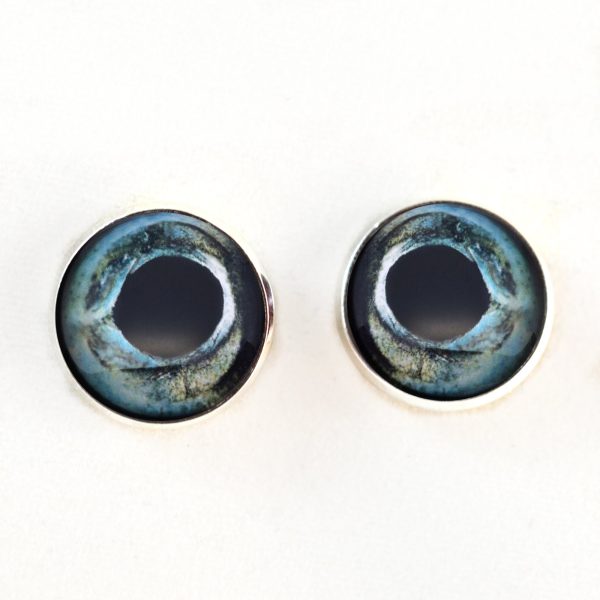 Blue Sturgeon Inspired Sew-On Button Glass Eyes For Cheap