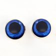 Blue Swordfish Inspired Sew-On Button Glass Eyes Hot on Sale